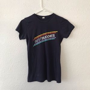 🌈Vintage Keith Haring best buddies art Tee shirt Y2K